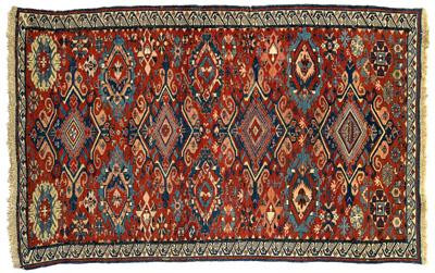 Sumac rug flat woven with four 9348f