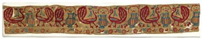 Epirus silk embroidery fragment  934ad