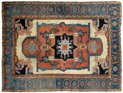 Bakshaish carpet, well-drawn central