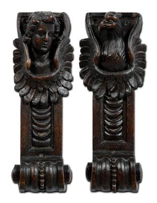 Two architectural elements carved 934f7