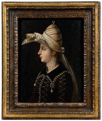 16th century portrait, elegant woman