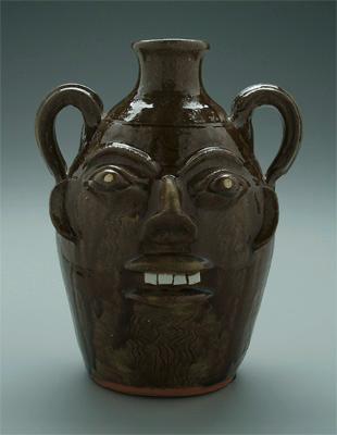Walter Fleming double face jug,