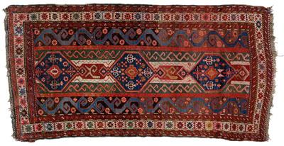 Persian rug multi colored field 93944