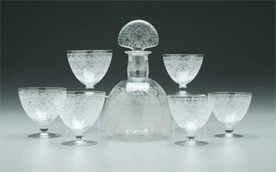 18 pieces Baccarat glass decanter 9394a