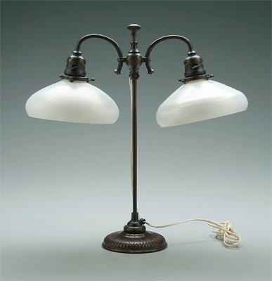 Adjustable Tiffany bronze desk lamp,