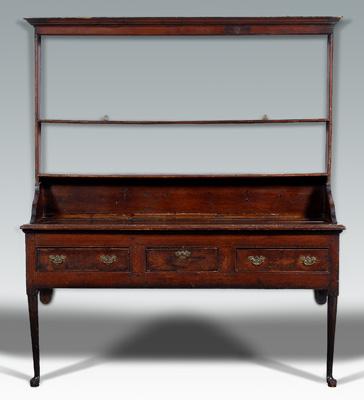 Yorkshire dresser with rack stained 939d1