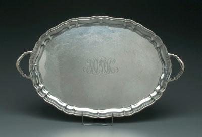 Gorham sterling tray oval with 939d9