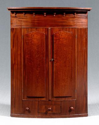 Chippendale style hanging cupboard,