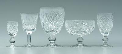 58 pieces Waterford stemware twelve 939fc