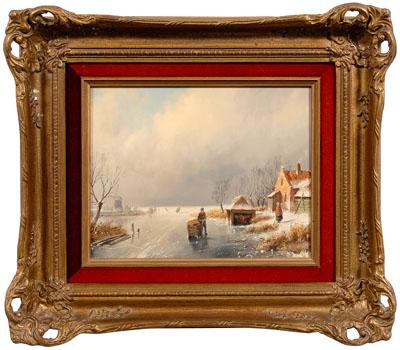 20th century Dutch School painting,