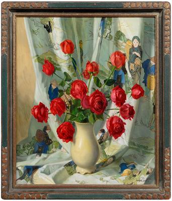 Joseph Jost still life painting,