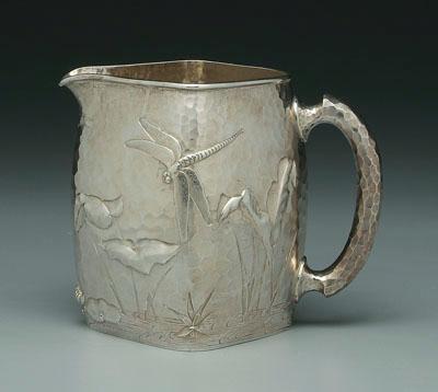 Japanese style sterling water pitcher  93aa8