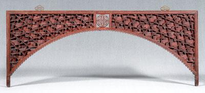 Chinese decorative wood arch red 93ac9