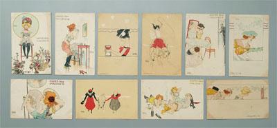 23 Raphael Kirchner post cards  93b08