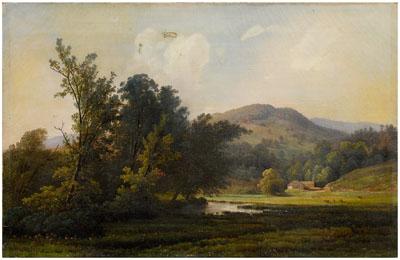 19th century American School painting  93b21