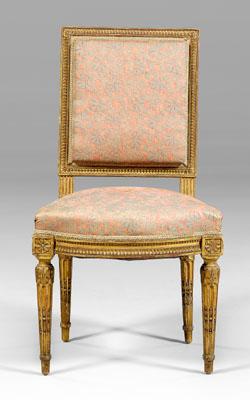 Louis XVI style gilt wood side 93b36