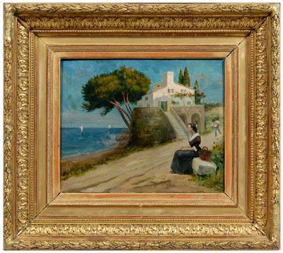 Italian School painting Mediterranean 93797