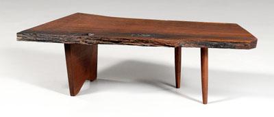 Nakashima free-form coffee table,