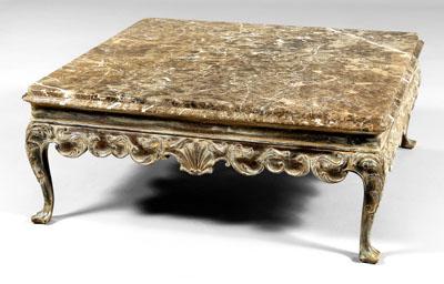 Chippendale style coffee table, with