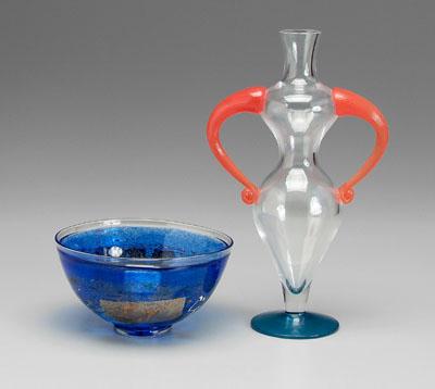 Two pieces Kosta Boda art glass  937c8