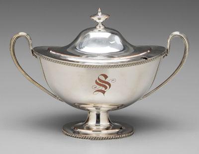 Silver plated soup tureen urn 937e6