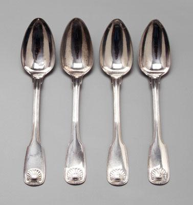 Four Fletcher Gardiner coin spoons  93801