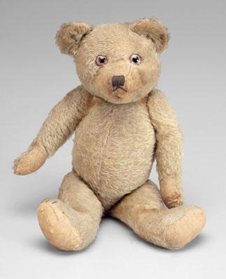 Mohair Teddy bear, jointed head and