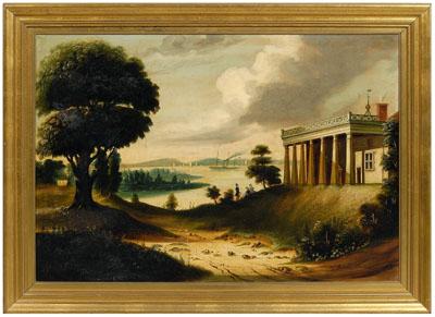 Thomas Chambers painting, view