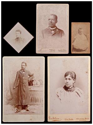 African-American photographs, cabinet