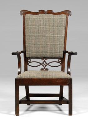 Important Virginia armchair mahogany 93cfe