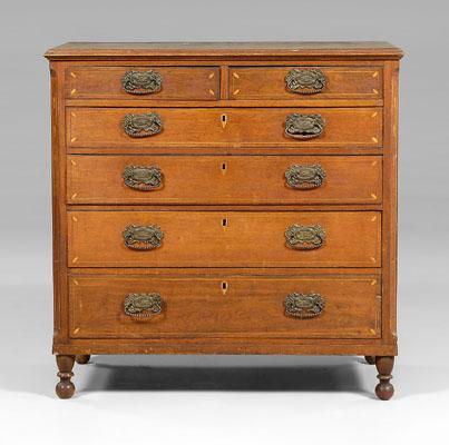 Fine Tennessee Federal inlaid chest,