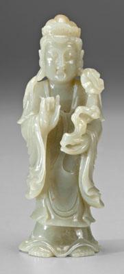 Chinese hardstone Buddha carved 93d78
