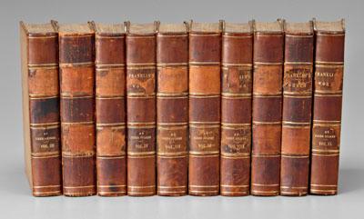 Benjamin Franklin, 10 volumes: