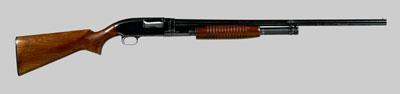 Winchester 12 ga. pump shotgun,