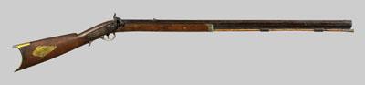 Half-stock percussion rifle, 32-1/2