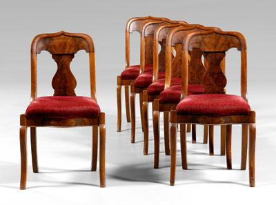 Set of six classical side chairs  93dd7