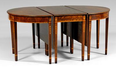 Federal style inlaid banquet table  93ddc