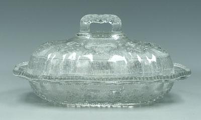 Sandwich glass covered vegetable  93e4b