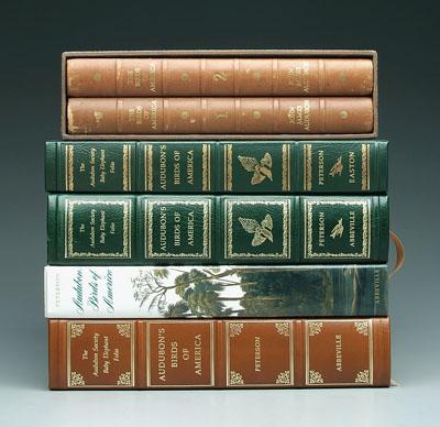 Six modern Audubon books: two volumes,