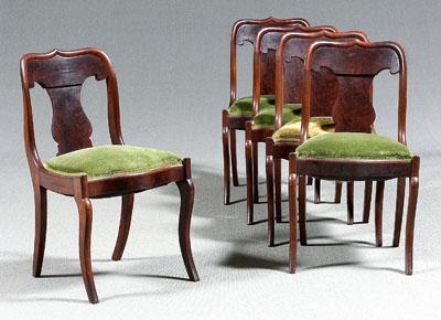Five classical dining chairs each 93e9c