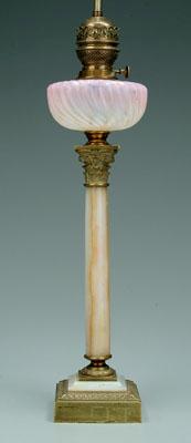 Marble lamp base opalescent to 93e9e