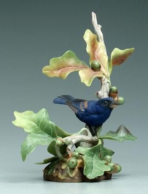 Boehm bird figurine blue grosbeak 93eae