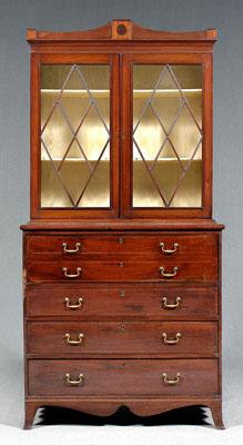 Fine Federal inlaid secretary desk  93ed2