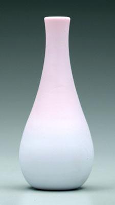 Mt. Washington peachblow vase, satin