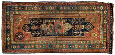 Double-entrant Karabaugh rug, one