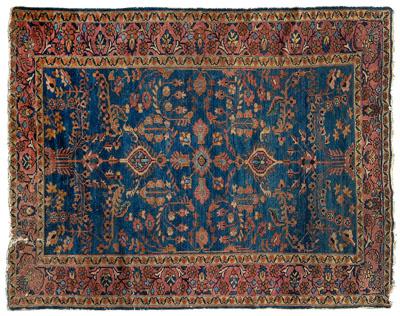 Hamadan rug, tree and floral designs