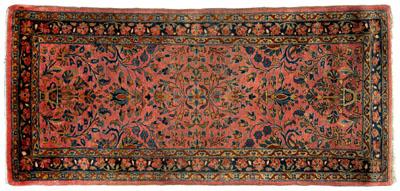 Finely woven Sarouk rug floral 93b94