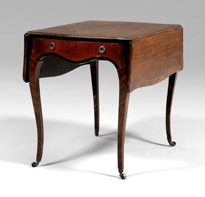 George III mahogany Pembroke table  93c01