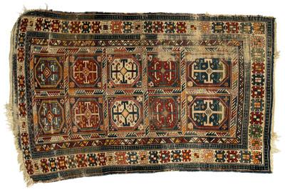 Caucasian rug, pairs of square