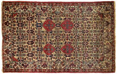 Finely woven Persian rug repeating 93c47